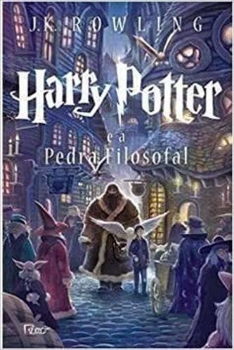 Book Livro Harry Potter e a pedra filosofal 