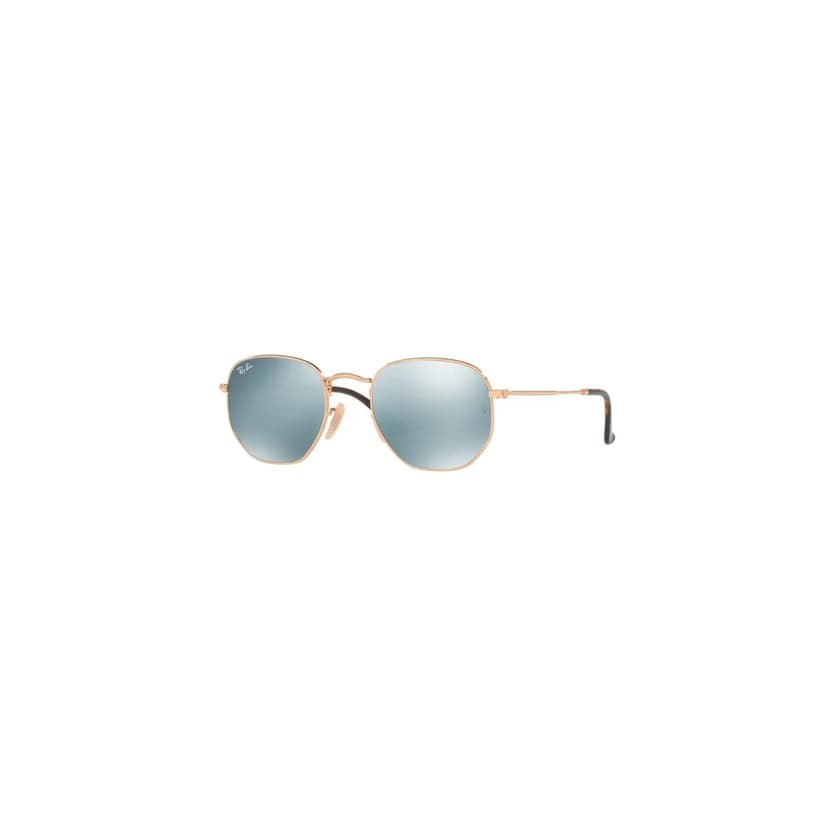 Moda Ray-Ban gafas de sol grises RB3548N espejo del oro