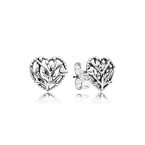 Producto Pandora Pendientes de botón Mujer plata