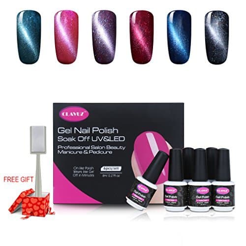 Producto Clavuz Esmalte de Uñas Semipermanente Gel Uñas UV LED Ojo de Gato