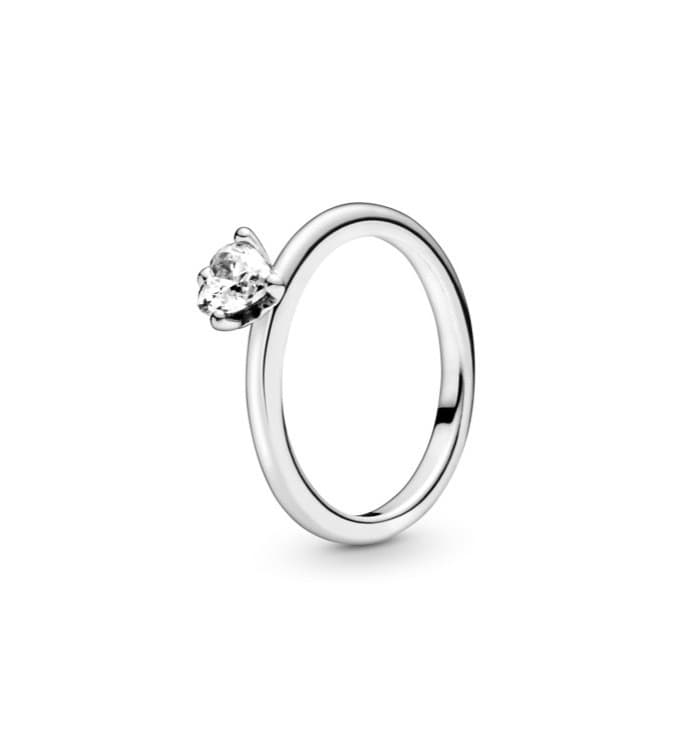 Product Pandora Anel Clear Heart Solitaire