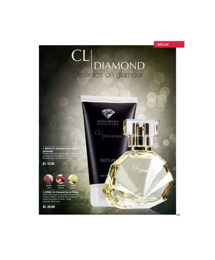 Product CL Diamond Floral-frutal