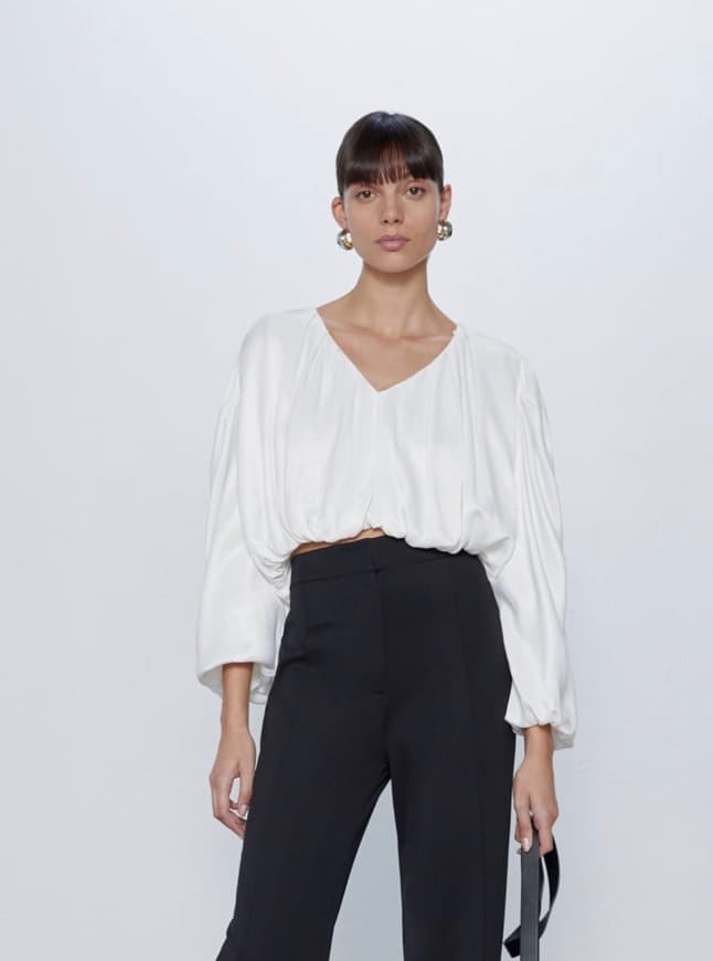 Fashion Blusa cropped 