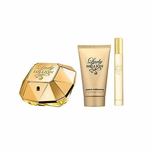 Belleza Paco Rabanne Lady Million Lote 3 Pz 0.1 g