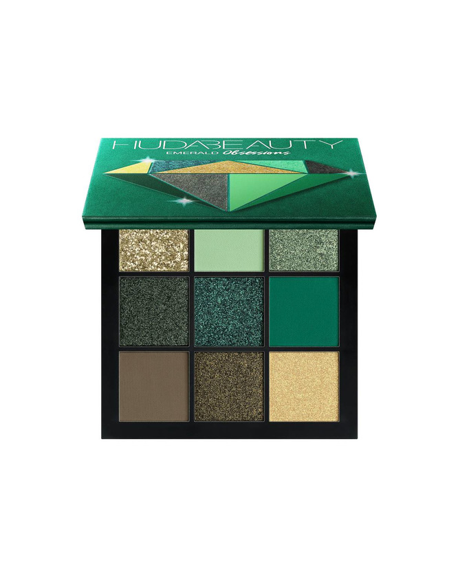 Product Huda Beauty Obsessions Eyeshadow Pallete Emerald