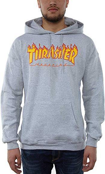 Fashion Sweat cinzenta Trasher