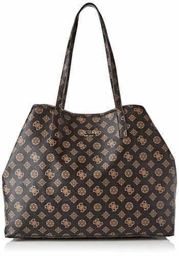 Moda Guess - Vikky, Bolsos totes Mujer, Marrón