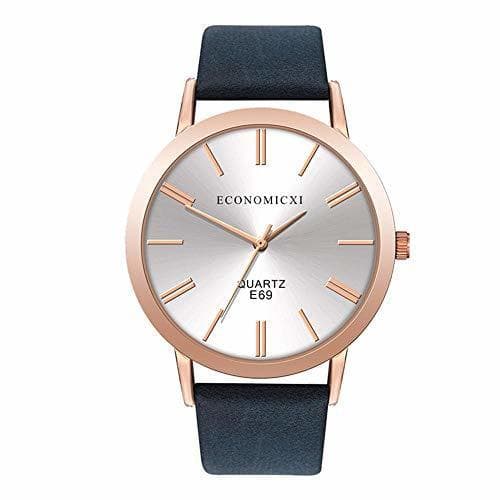 Producto Watch Relojes Señoras Minimalista Reloj de Pulsera Casual Cuarzo Correa de Cuero