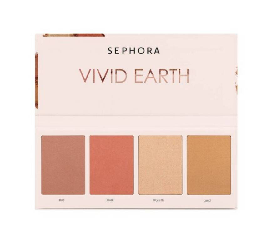 Moda Vivid Hearth Paleta Rosto - Cor: Palette teint orange ground