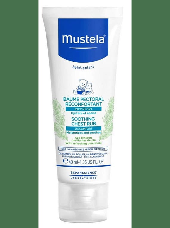 Producto Mustela bebé bálsamo reconfortante peito