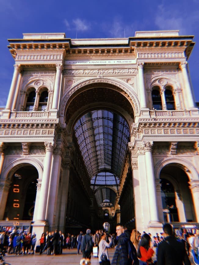 Lugar Galería Vittorio Emanuele II