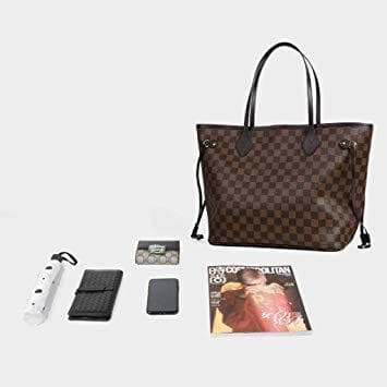 Home AH-Backpack Neverfull Style Damier Tote Un Hombro Bolsa de Almacenamiento para Mujer