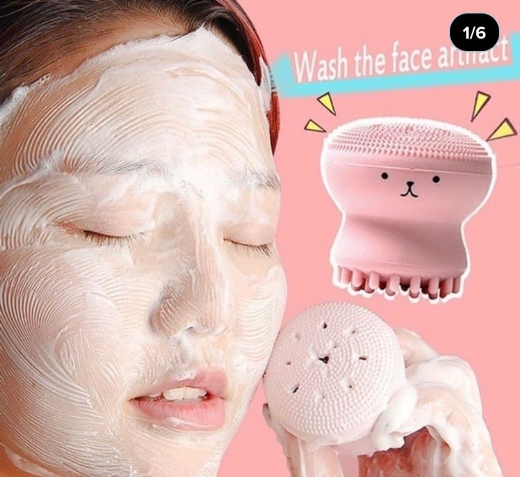 Moda Pincel para limpeza facial