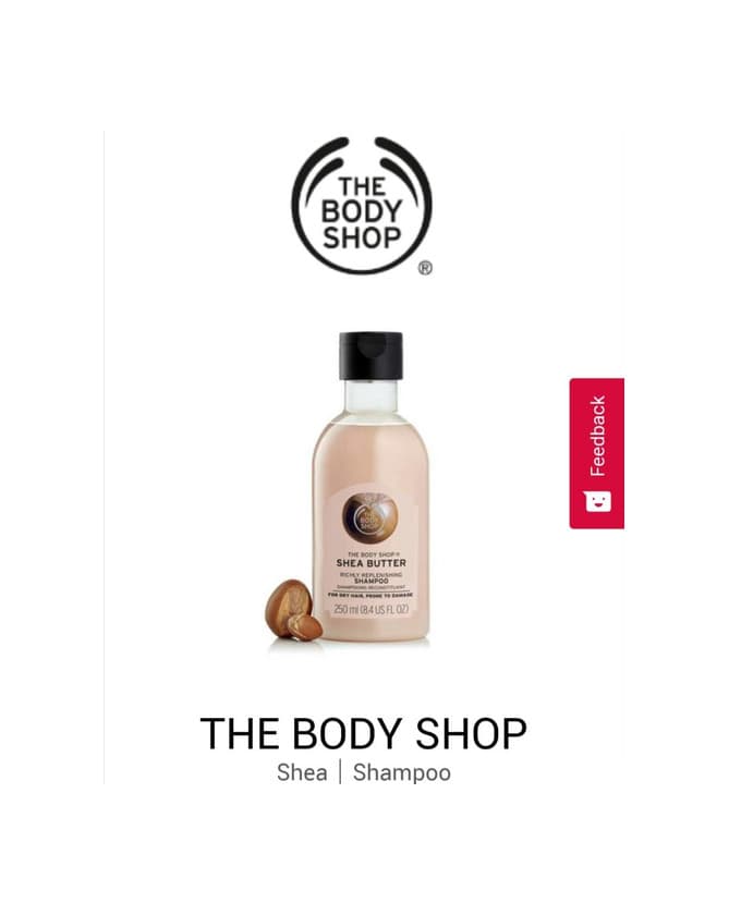 Producto Shampoo The body Shop