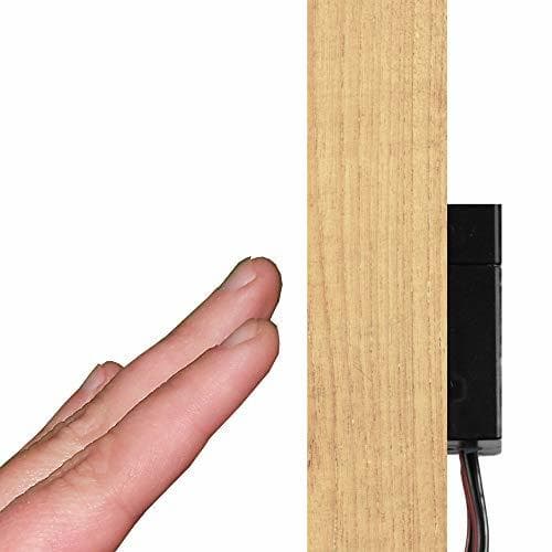 Elemento de la categoría hogar Interruptor táctil led atenuable de madera invisible 12 V/50 W