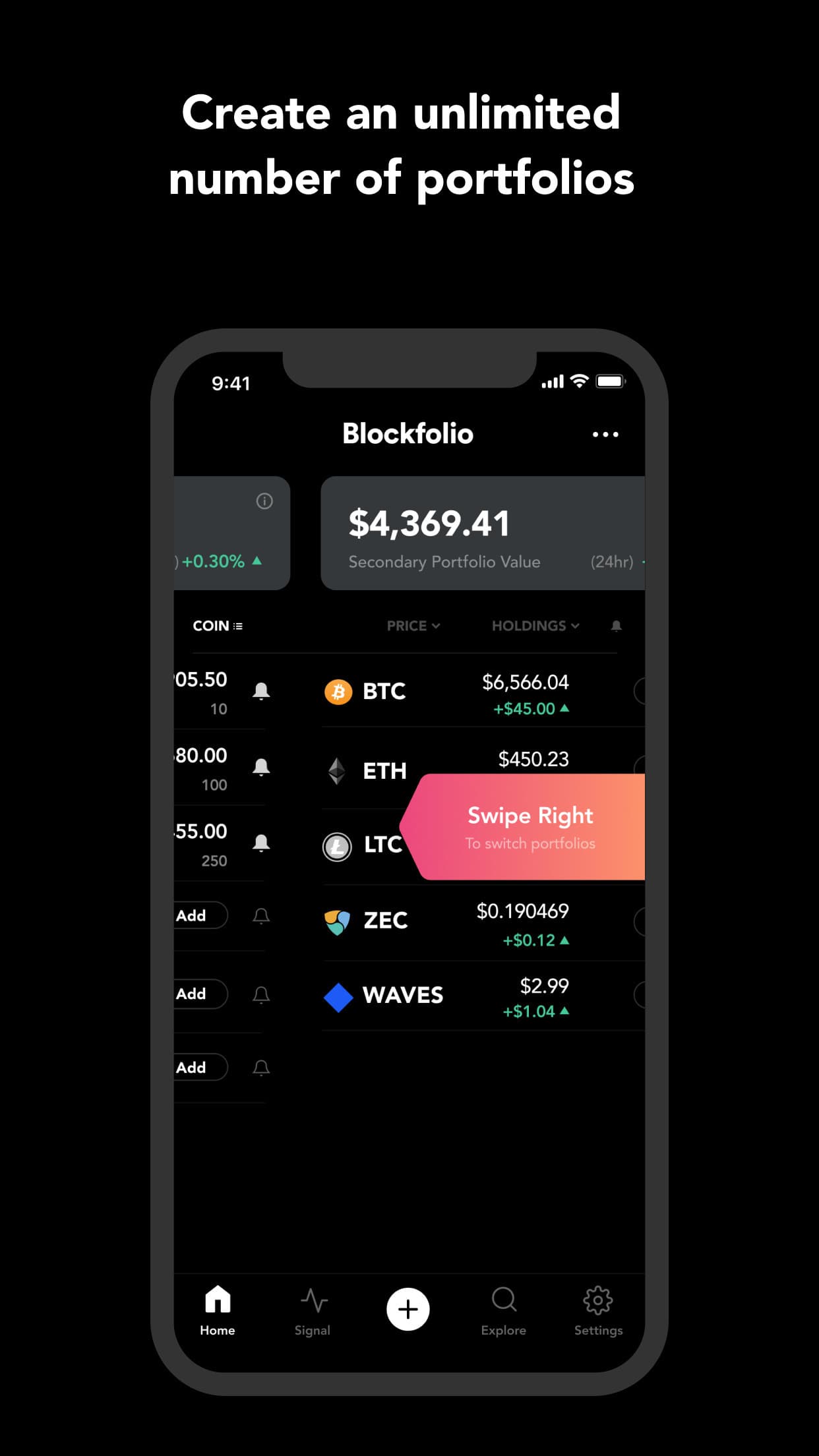 App Blockfolio