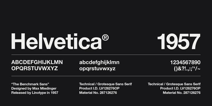 Moda Helvetica