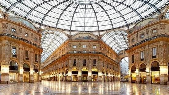 Lugar Galería Vittorio Emanuele II