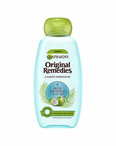 Beauty Garnier Original Remedies Agua de Coco y Aloe Vera champú hidratante