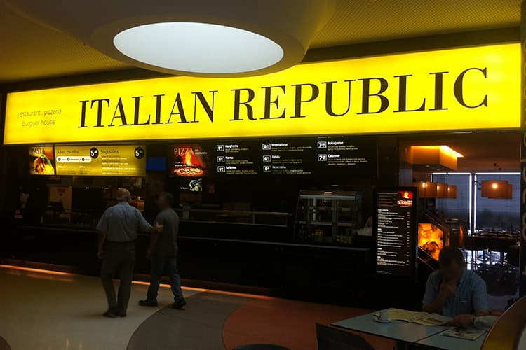 Restaurantes Italian Republic