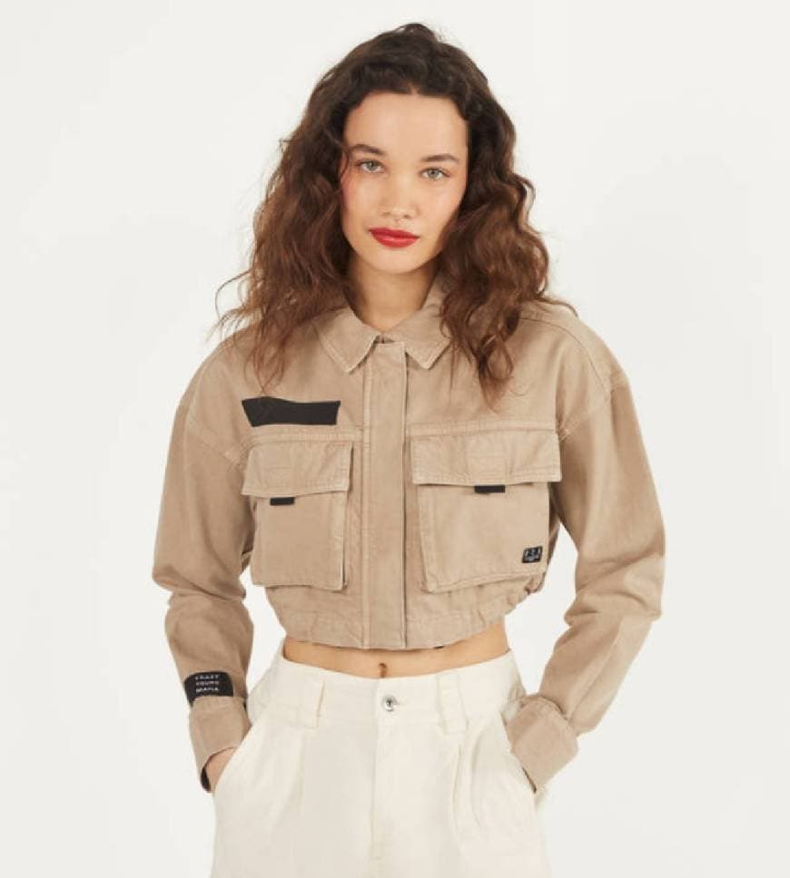 Moda Copped utility jacket 