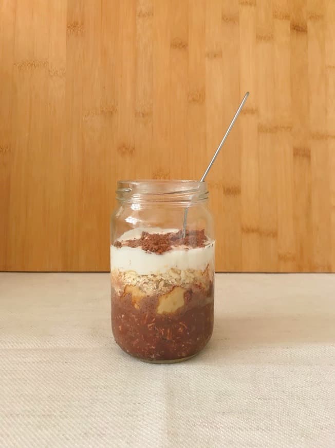 Moda Overnight oats de chocolate 