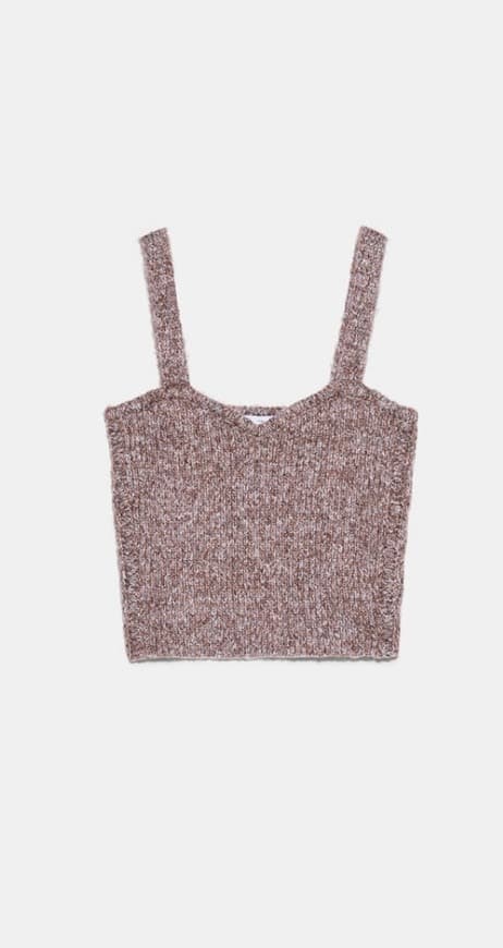 Product Crop top de malha 🧶 