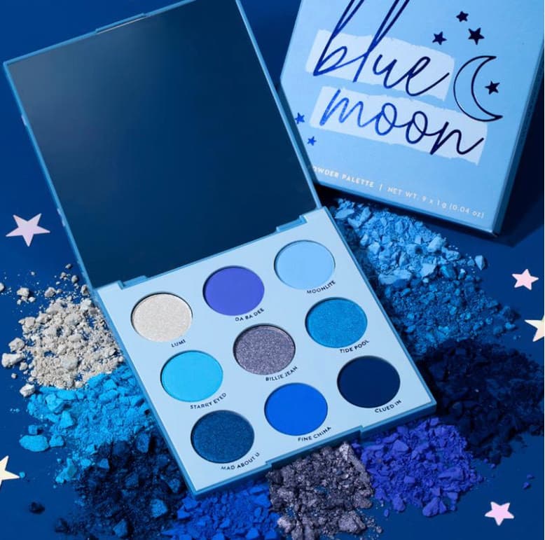 Product Blue Moon Eyeshadow Palette — ColourPop