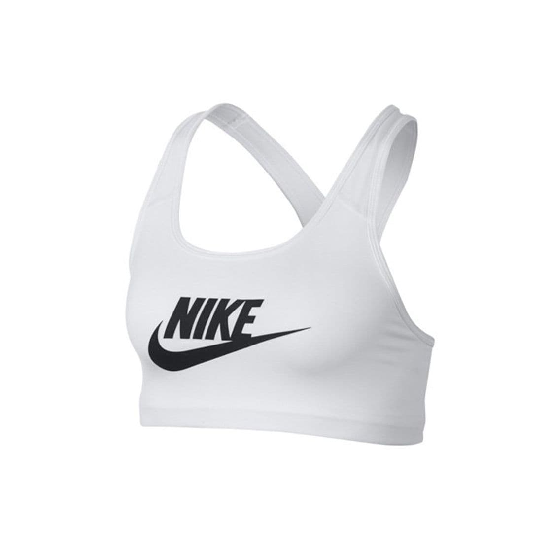 Product Nike Swoosh Futura Bra Sujetador Deportivo, Blanco