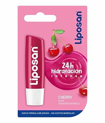 Belleza Liposan Cherry Shine Cacao de labios con olor a cereza