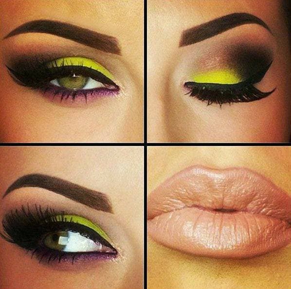 Fashion Neon makeup