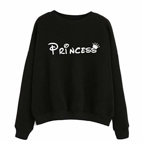 Fashion Overdose Sudadera Mujeres Manga Larga Blusa Carta Imprimir Sudadera Pullovers OtoñO CáLido