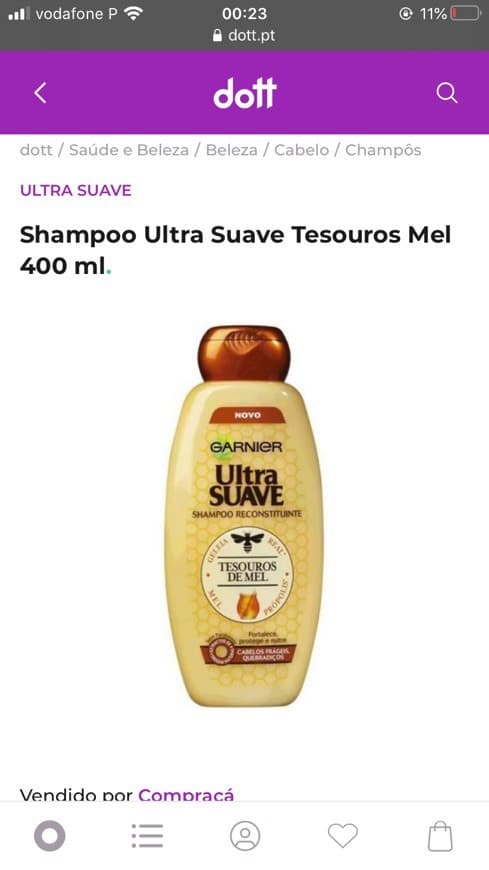 Product Champo tesouros de mel