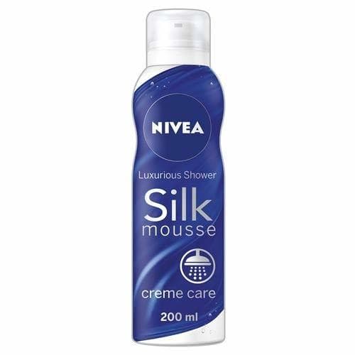 Beauty Nivea Silk Mousse ducha creeme Care Gel de afeitar 200 ml