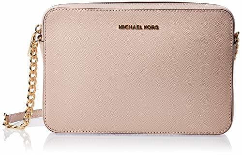 Moda Michael Kors - Jet Set Large Crossbody, Bolsos bandolera Mujer, Negro