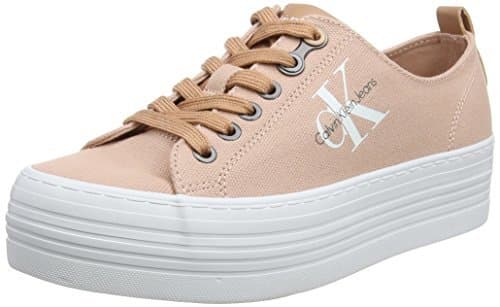 Producto Calvin Klein Jeans Zolah Canvas, Zapatillas para Mujer, Rosa