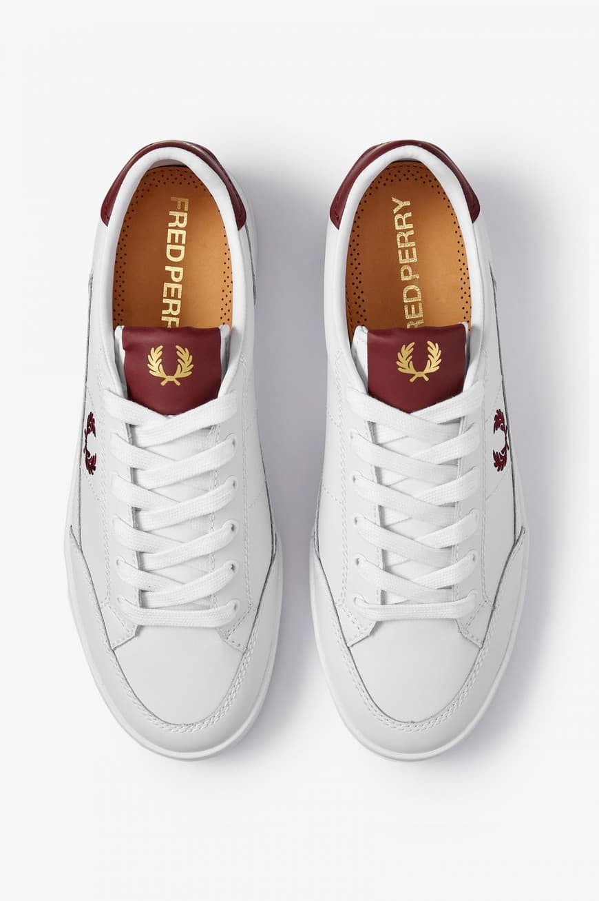 Moda Fred Perry Deuce em Pele