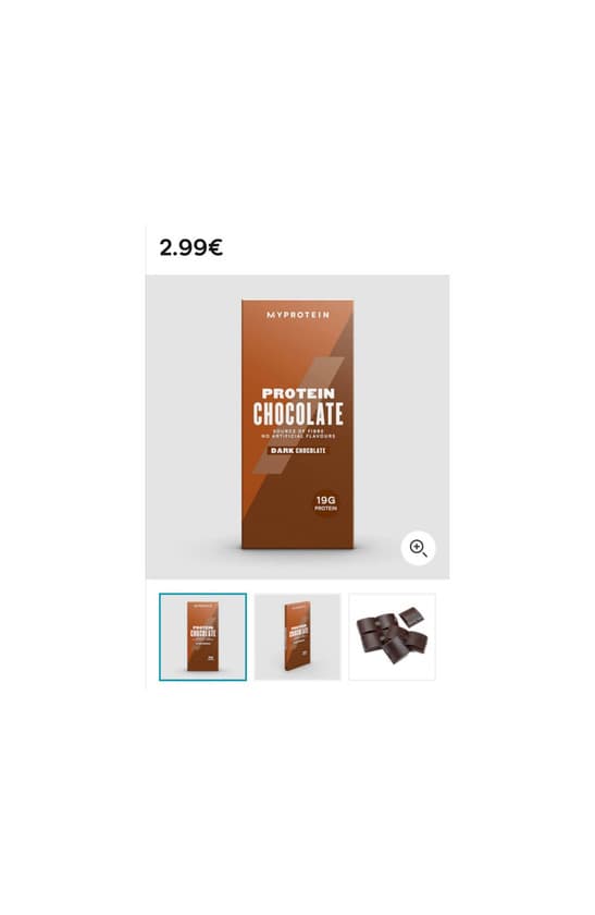 Producto Chocolate Proteico        

