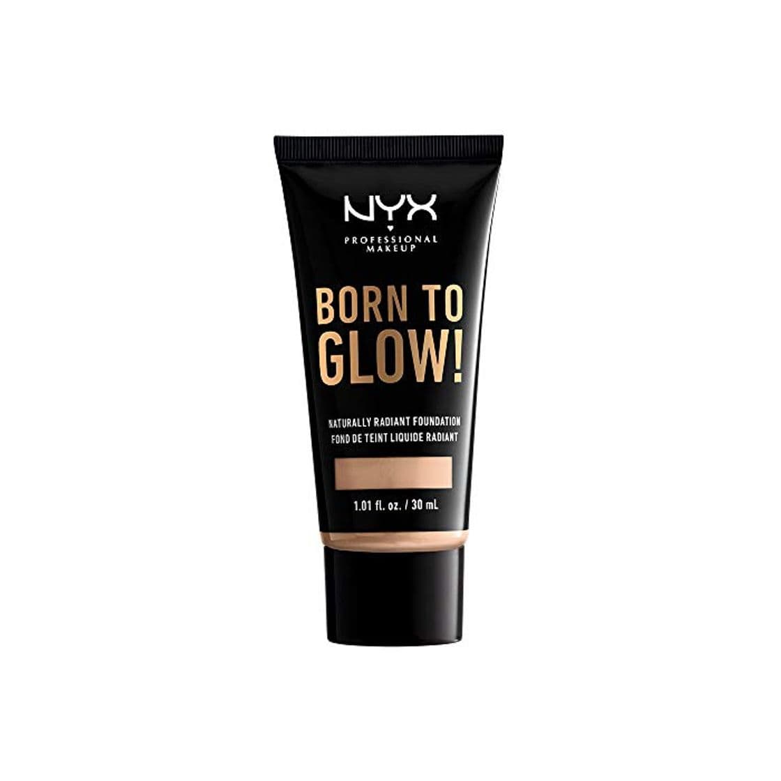 Producto NYX Professional Makeup Base de Maquillaje Born to Glow Radiant Foundation, Acabado