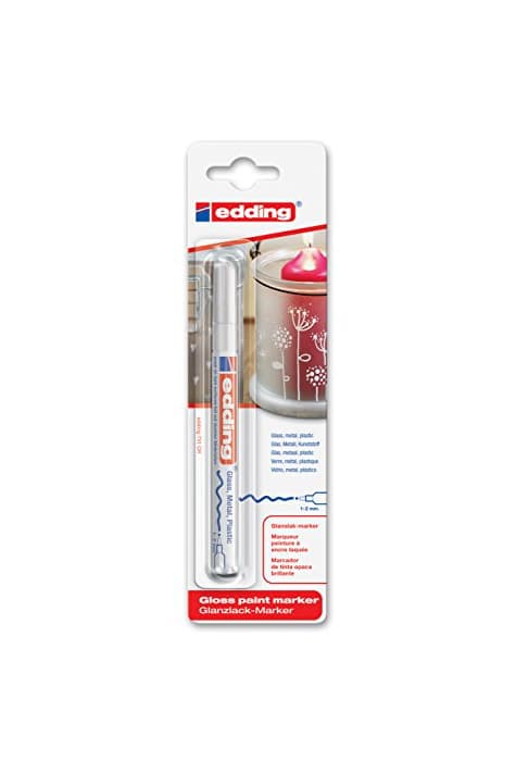 Product Edding 751/1-049 - Blíster con 1 rotulador permanente tinta opaca