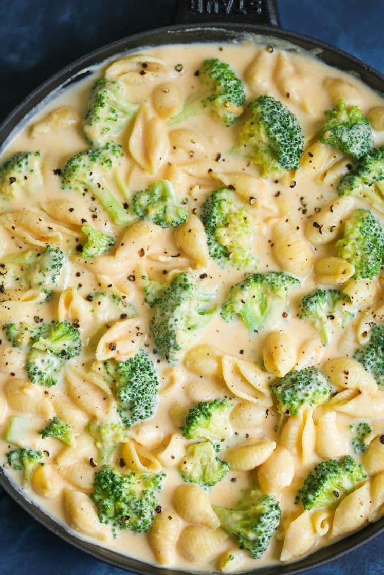 Fashion Creamy Broccoli Mac And Cheese