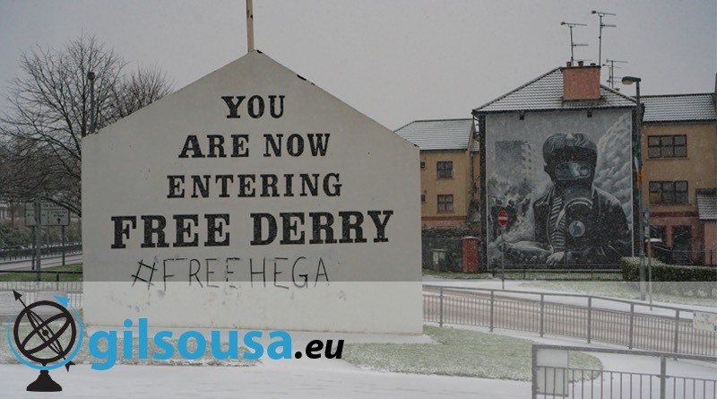 Lugar Derry/Londonderry, uma cidade dividida entre dois países