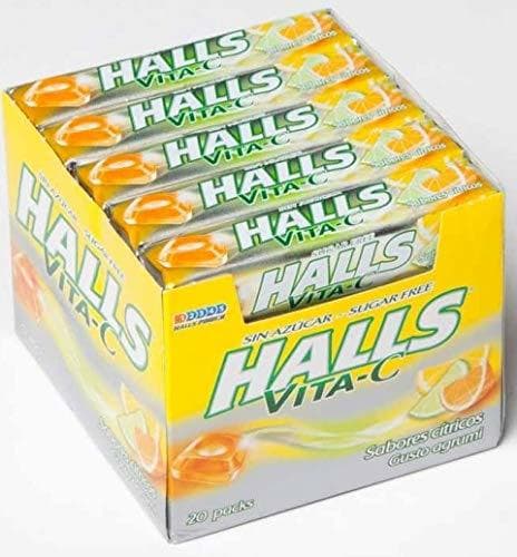 Producto Halls vita C Sabores cítricos