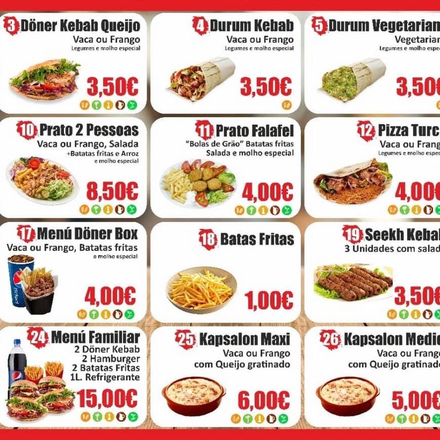 Restaurantes King kebab