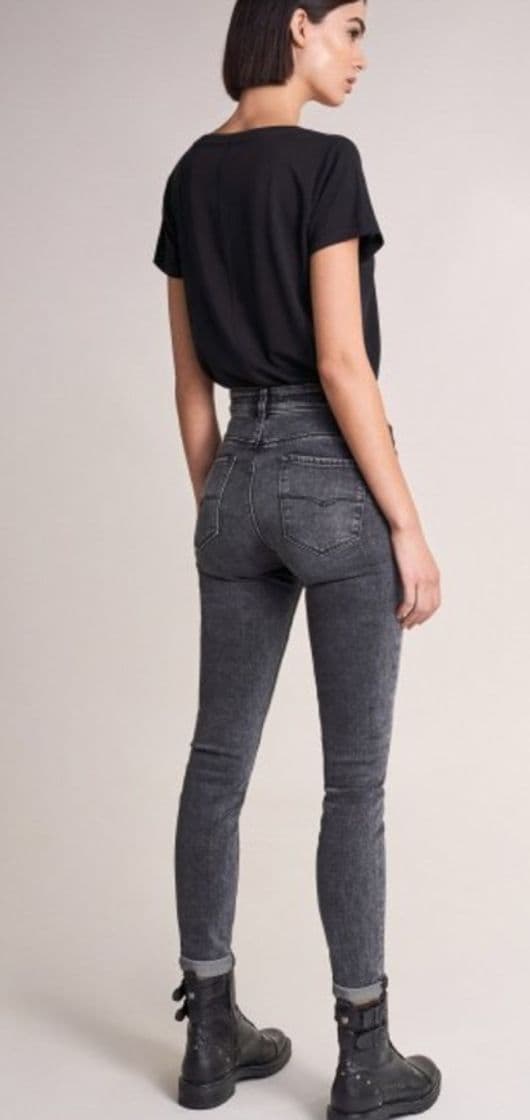 Moda Jeans Push In Secret Glamour skinny preta