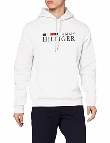 Fashion Tommy Hilfiger Basic Hilfiger Hoody Sudadera, Blanco