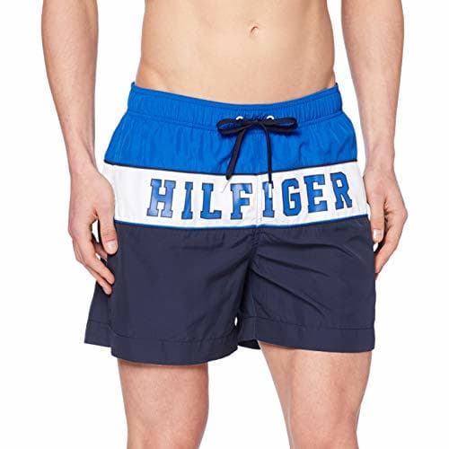 Fashion Tommy Hilfiger Medium Drawstring Pantalones Cortos, Azul