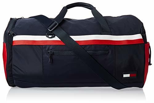 Fashion Tommy Hilfiger - Sport Mix Duffle Corp, Carteras Hombre, Azul