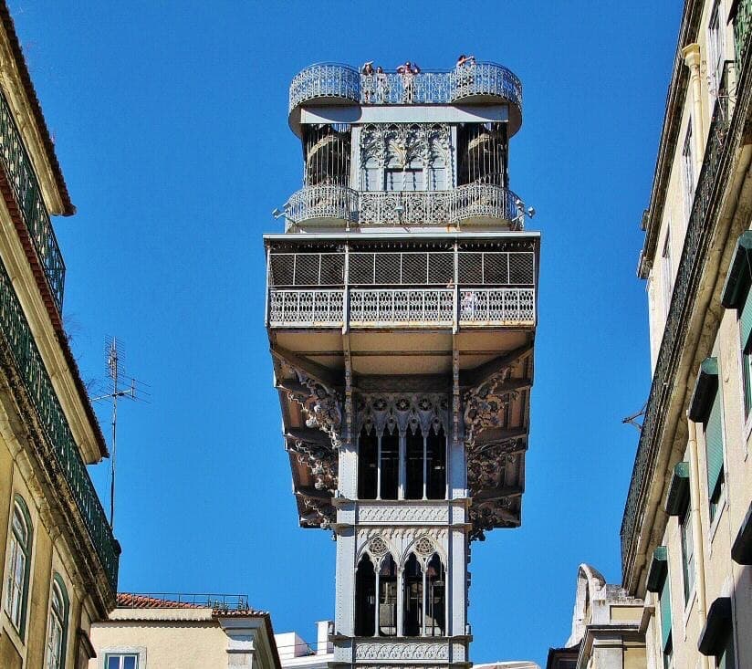 Lugar Elevador de Santa Justa