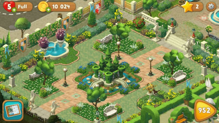 Videojuegos ‎Gardenscapes 